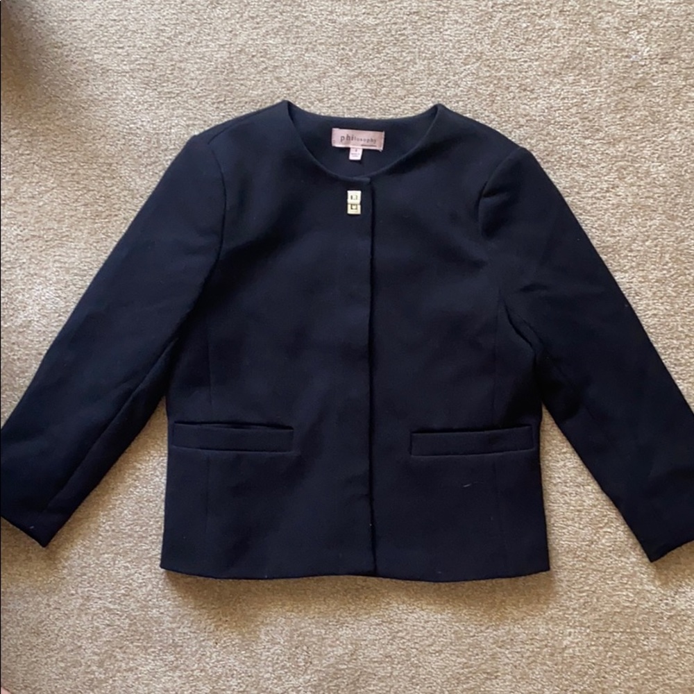 🌟 Philosophy Cropped Blazer 🌟